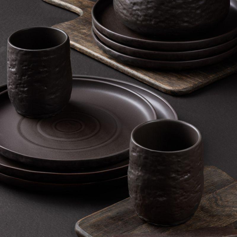 Shosai Stone by Mercer Project Shosai 16-Piece Dinnerware Set Stoneware