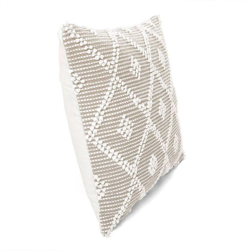Lush Decor Geometric Square Pillow Cover