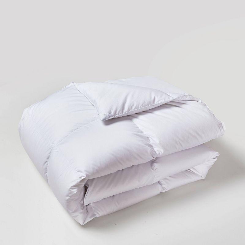 White Twin Cotton Down Alternative Comforter