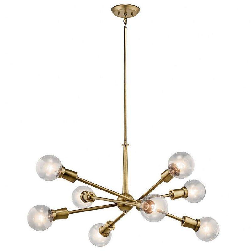 Kichler Lighting Armstrong 8 - Light Chandelier in  Natural Brass