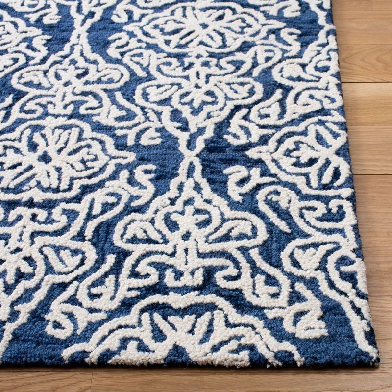 Ivory Elegance Hand-Tufted Wool Runner Rug - 2'3" x 8'