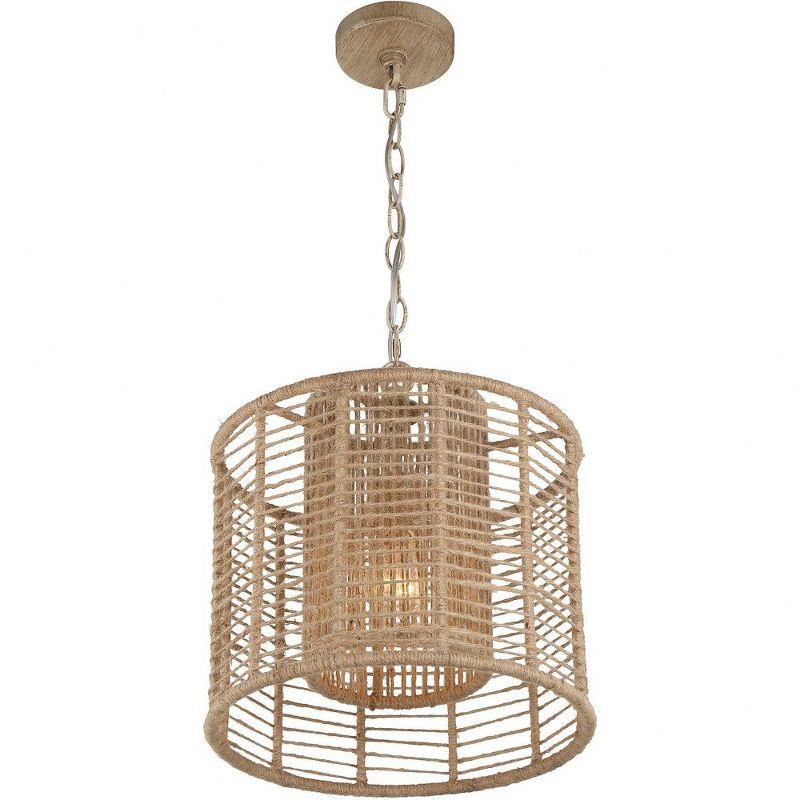 Crystorama Lighting Jayna 1 - Light Pendant in  Burnished Silver