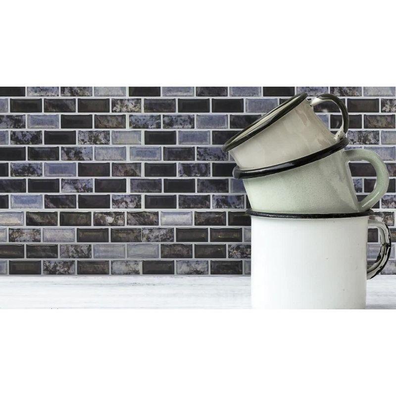 Room Mates 10.5'' W x 10.5'' L Polyvinyl Chloride (PVC) Peel and Stick Field Tile