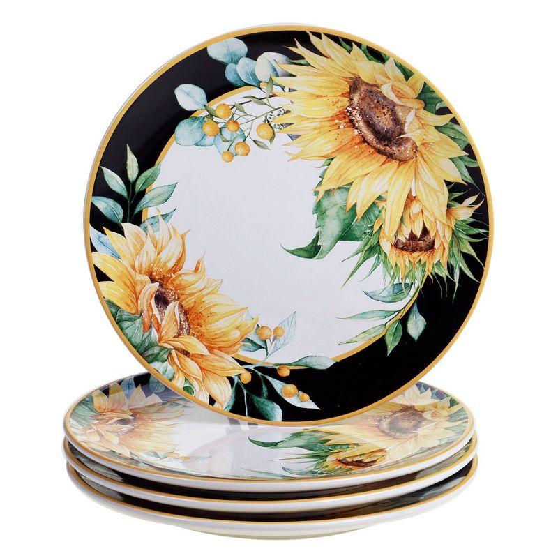 Certified International Certified International Sunflower Fields Set/4 Dinner Plate (Set of 4)