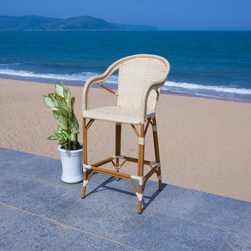 California Bar Stool With Arm  - Safavieh