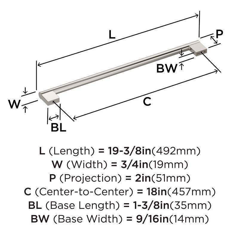 Amerock Versa Appliance Pull