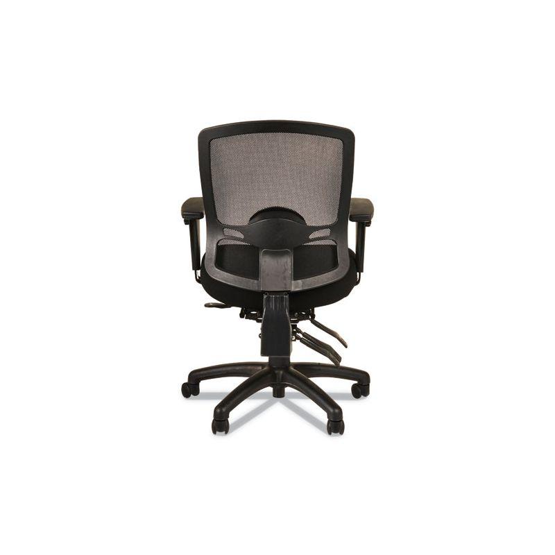 Alera Alera Etros Series Mid-Back Multifunction with Seat Slide Chair, Supports Up to 275 lb, 17.83" to 21.45" Seat Height, Black