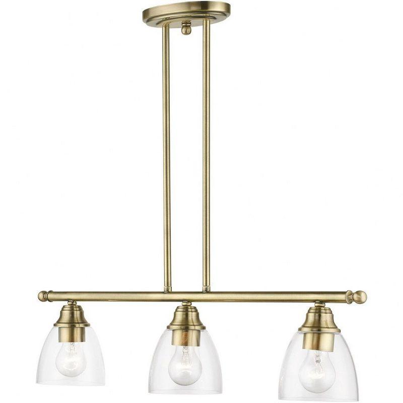 Livex Lighting Montgomery 3 - Light Chandelier in  Antique Brass