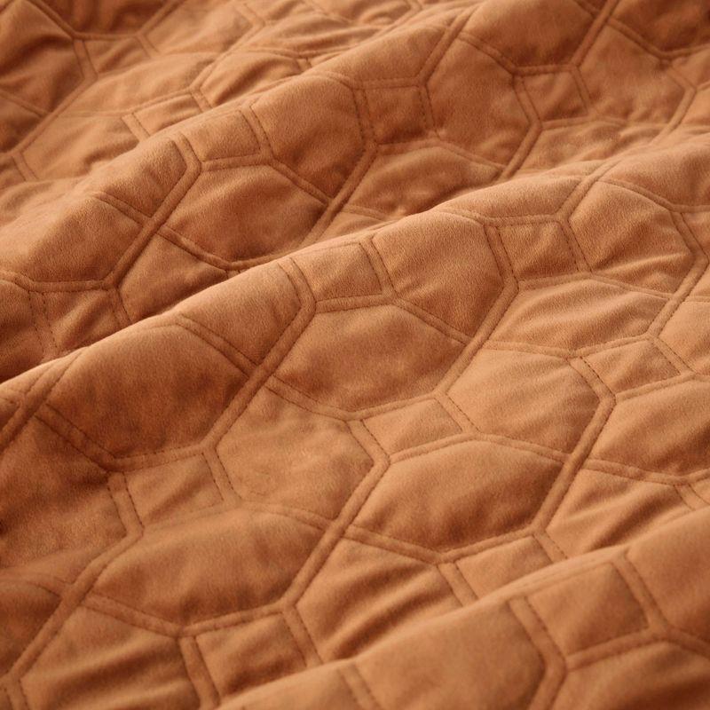 Madison Park Harper 3 Piece Velvet Quilt Set