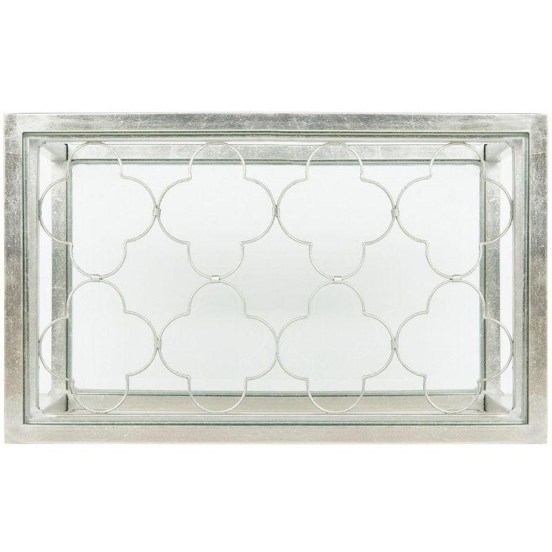 Hanzel Side Table - Silver - Safavieh.