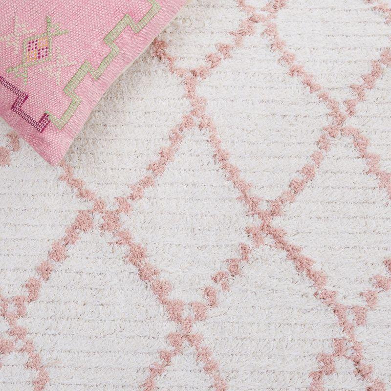 Augustine AGT850 Power Loomed Area Rug - Ivory/Pink - 8'x10' - Safavieh.