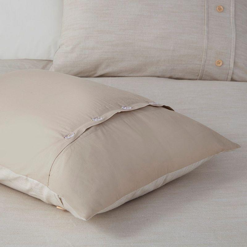 Gracie Mills Gracie Mills Jennings Modern Farmhouse Organic Cotton Duvet Cover Set
