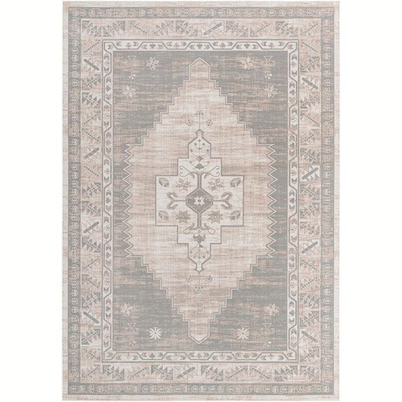 Unique Loom Whitney Collection Area Rug - Geneva (9' 10" x 14' 1" Rectangle Mink/Light Brown)