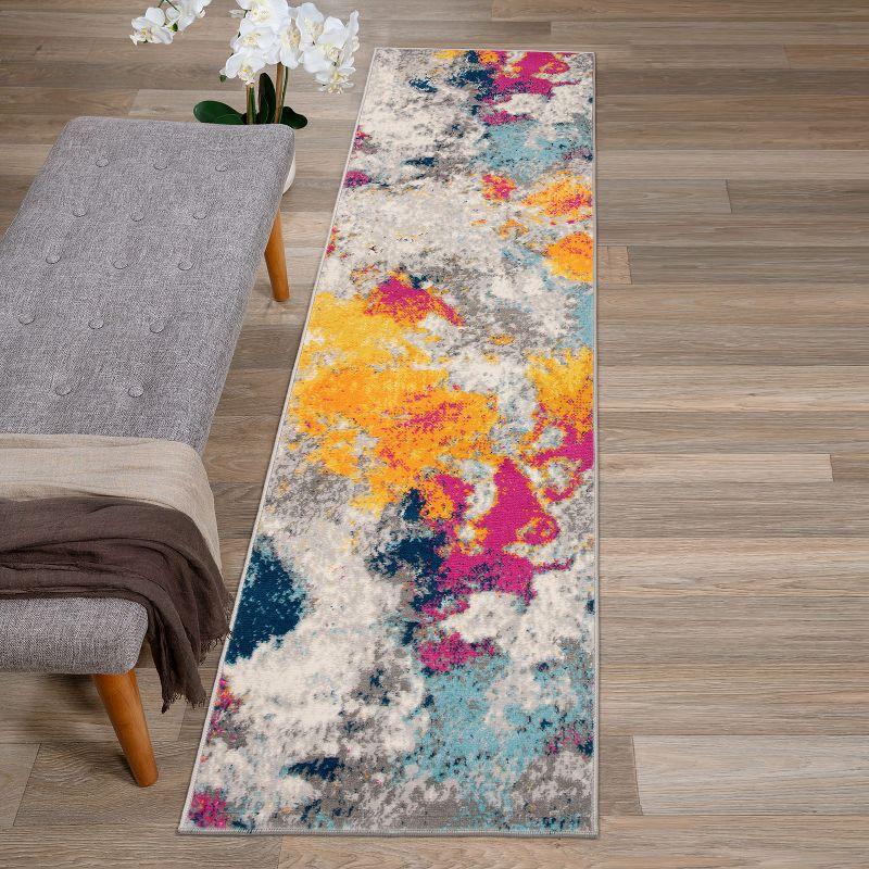 World Rug Gallery Abstract Contemporary Area Rug