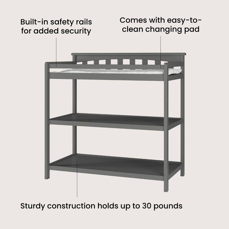 Camden Child Craft Arch Top Changing Table with Pad