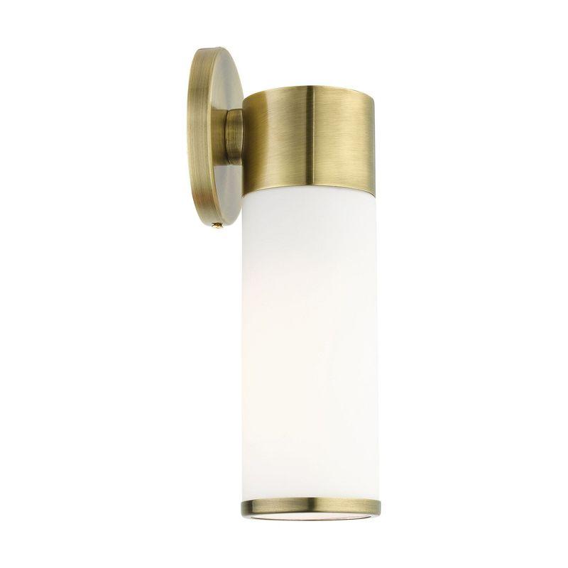 Livex Lighting Lindale 1 - Light Sconce in  Antique Brass