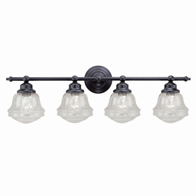 Vaxcel Huntley 4 - Light Vanity in  Oil Rubbed Bronze