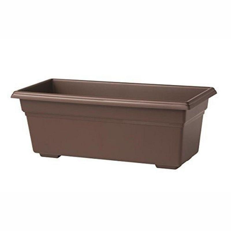 Novelty Countryside Flower Box Planter, Brown 30"