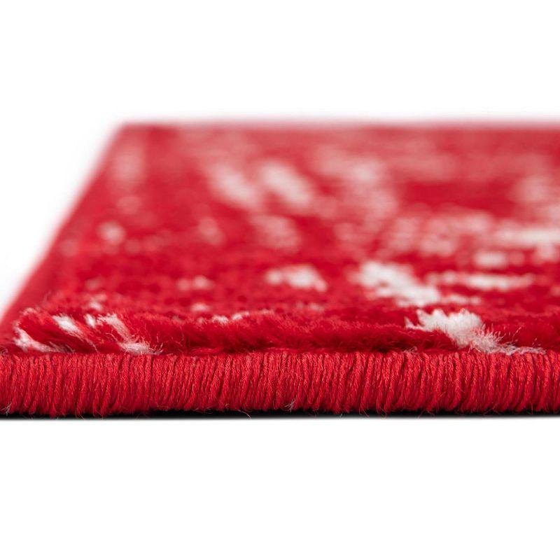 Unique Loom 9' 0 x 12' 0 Red Richmond Medallion Area Rug