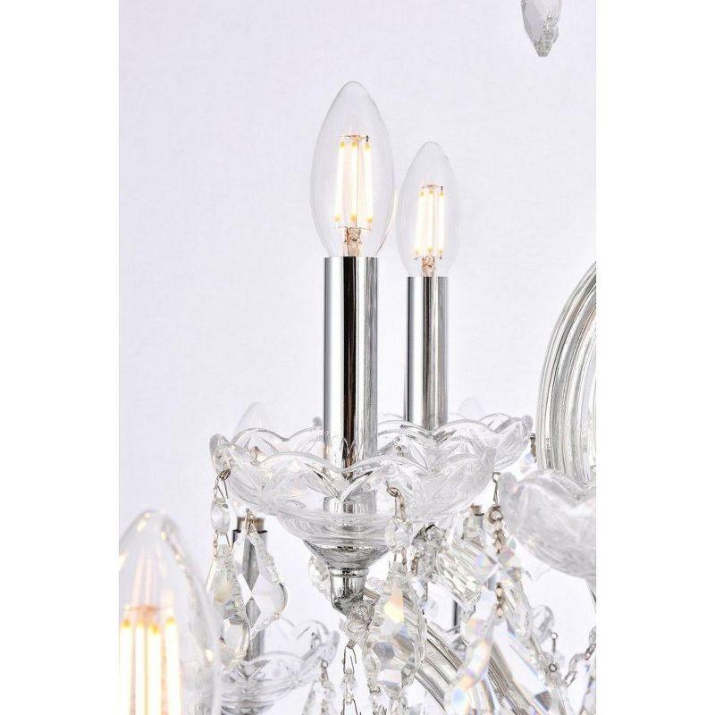 Elegant Lighting Maria Theresa 24 - Light Chandelier in  Chrome