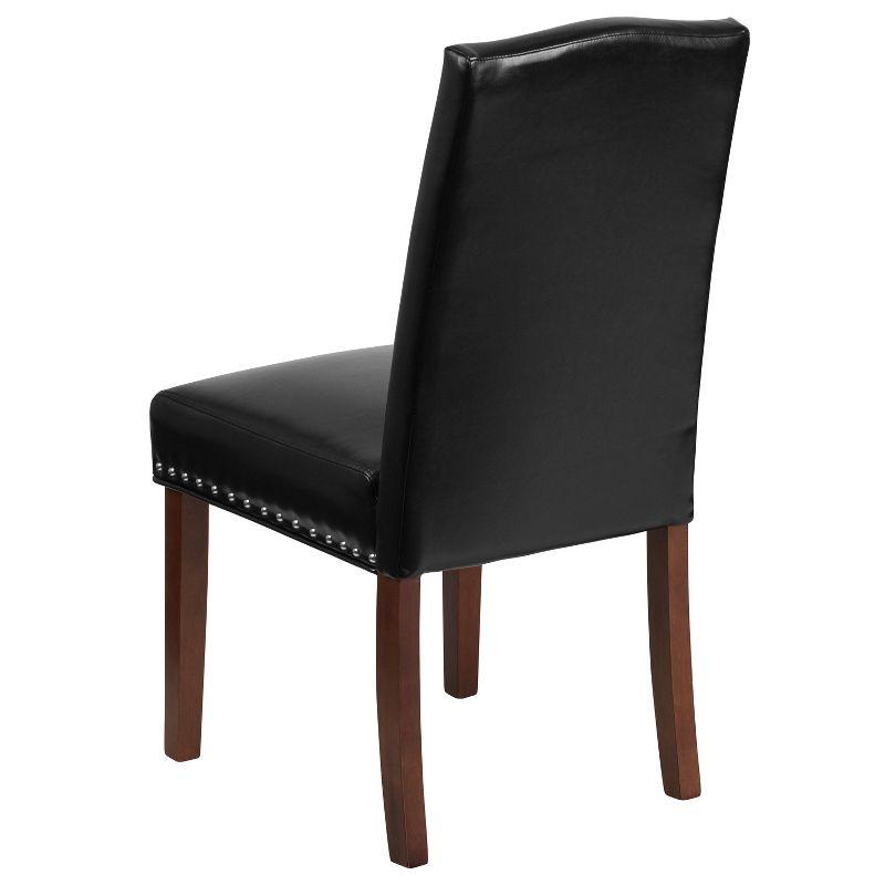 Flash Furniture HERCULES Hampton Hill Series Parsons Chair with Accent Nail Trim