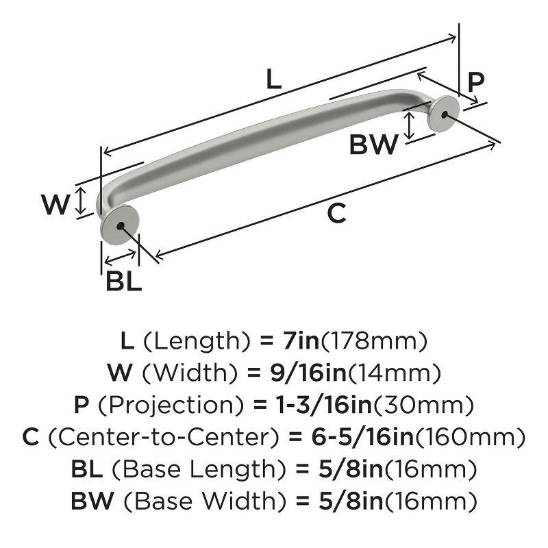 Renown 6 5/16" Center To Center Arch Pull