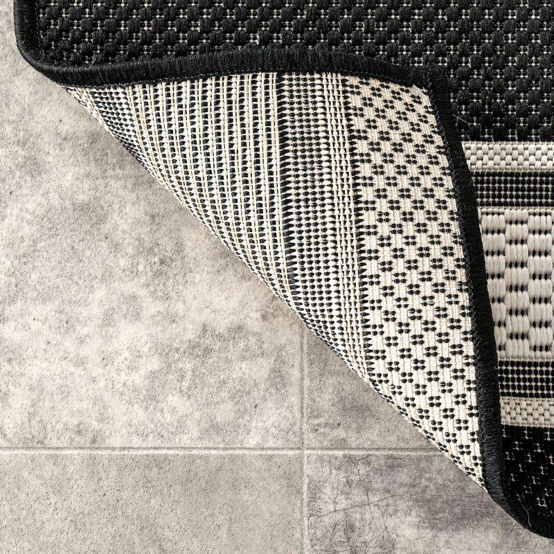 Romy Striped Indoor/Outdoor Area Rug