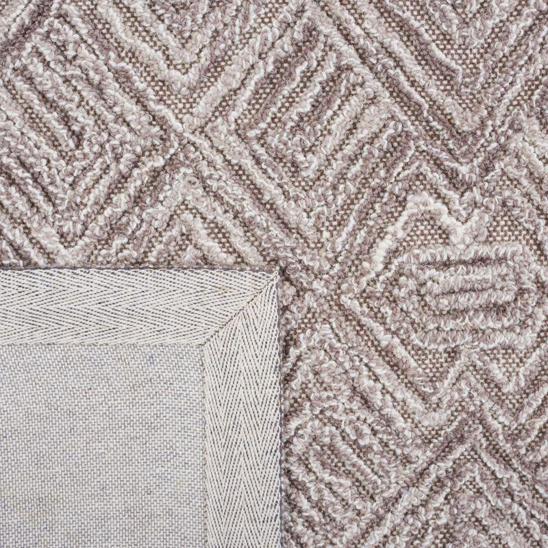 Textural TXT201 Hand Tufted Area Rug - Brown - 8'x10' - Safavieh.