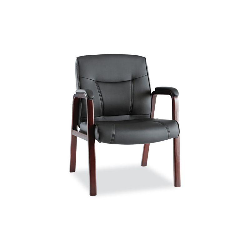 Alera® Waiting Room Chair with Wood Frame