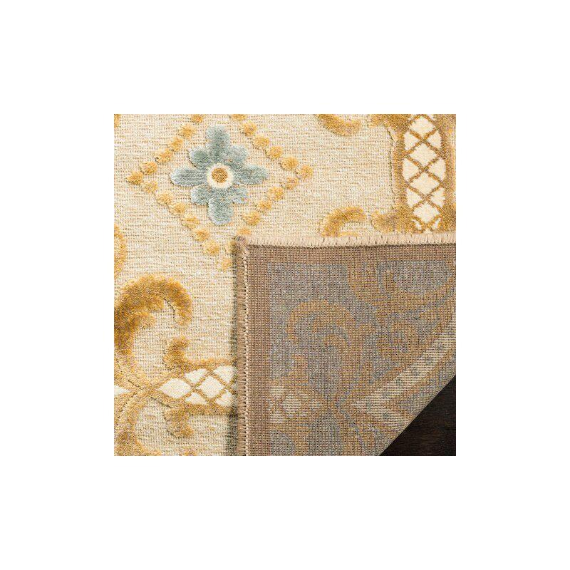 Martha Stewart Collection - MSR7430 - Indoor Power Loomed Accent Rugs - Taupe/Cream - 3'3"x5'3"