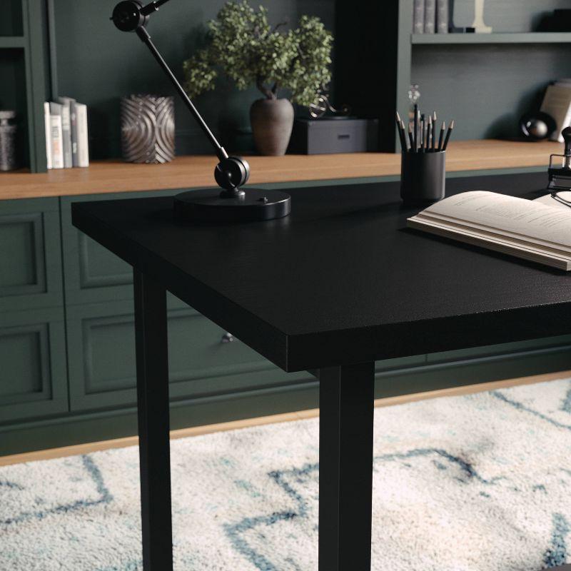 Martha Stewart Martha Stewart Beckett Home Office Trestle Desk with Shelves