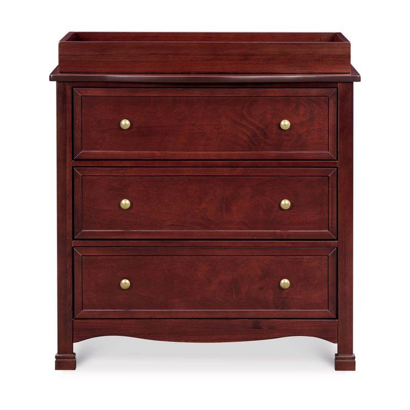 Kalani Rich Cherry 3-Drawer Nursery Dresser