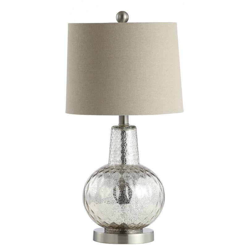 Atlas Table Lamp W/ USB Port - 23.5 Inch Height - TBL4201 - Mercury - Safavieh