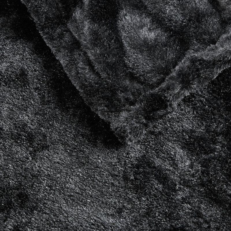 Beautyrest Heated Duke Faux Fur Throw