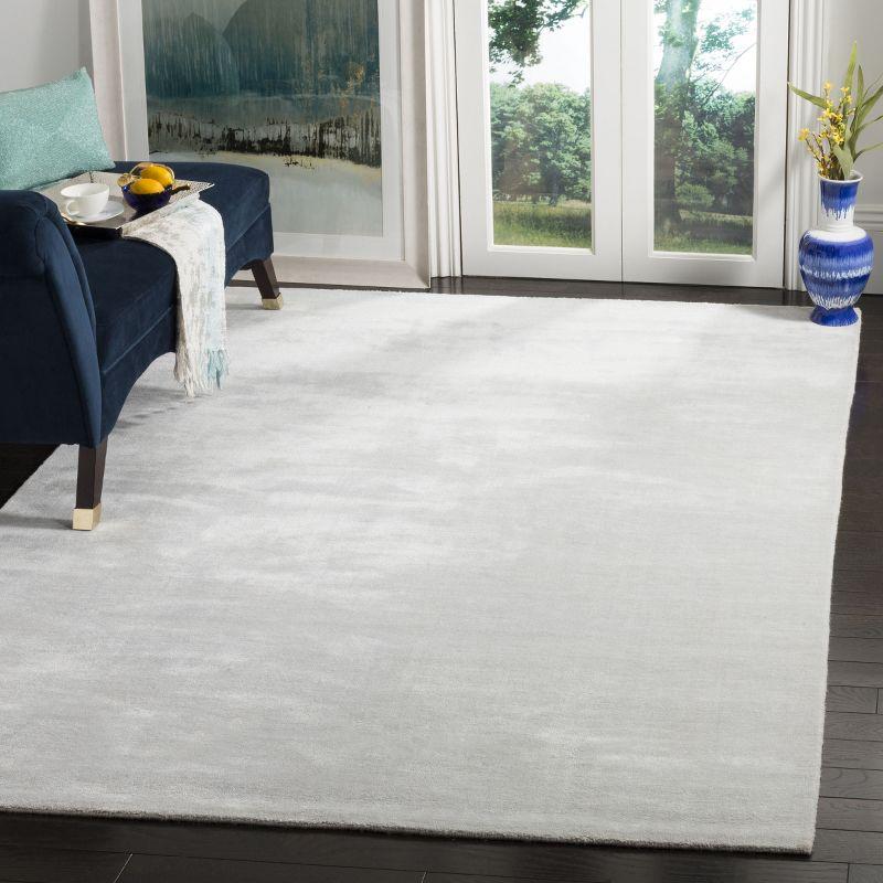 Mirage MIR801 Hand Loomed Indoor Area Rug - Silver/Grey - 6'x9' - Safavieh