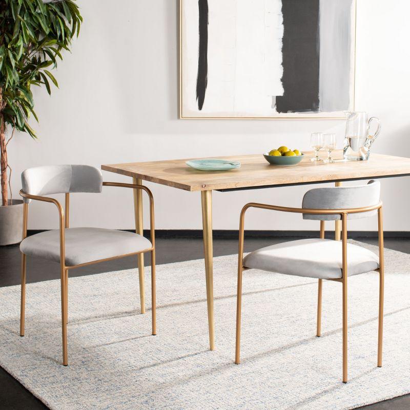 Lenna Upholstered Dining Arm Chair