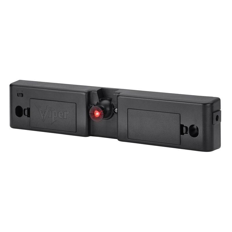 Viper Orion Electronic Dartboard, Metropolitan Mahogany Cabinet, Throw Line Light, Dartboard Lights, Black Magic Soft Tip Darts, And Spare Tips And Flights