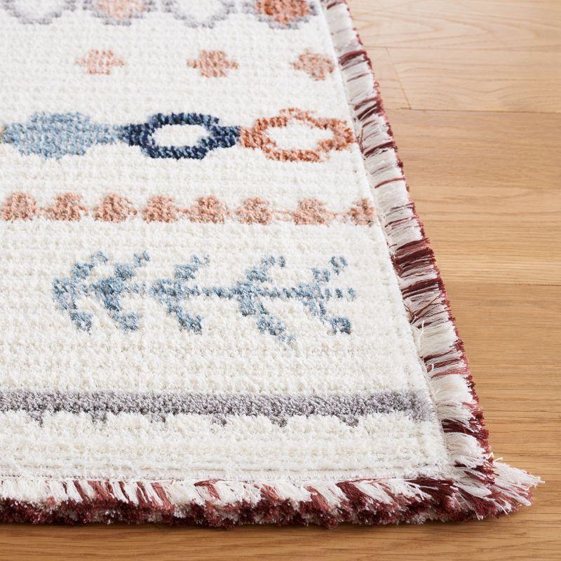 Marrakesh MRK606 Power Loomed Area Rug - Ivory/Multi - 4'x6' - Safavieh.