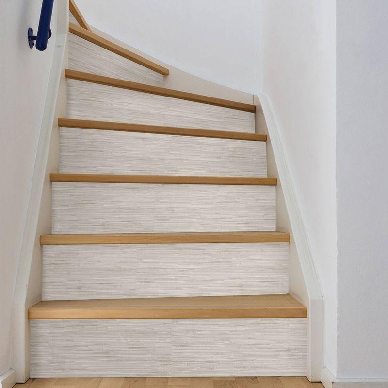 NuWallpaper Grassweave Peel & Stick Wallpaper Cream: Removable Textured Vinyl, Self-Adhesive, Classic Crosshatch Pattern