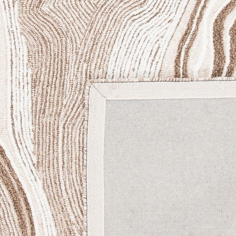 Fifth Avenue FTV121 Hand Tufted Indoor Runner - Beige/Ivory - 2'3"x8' - Safavieh