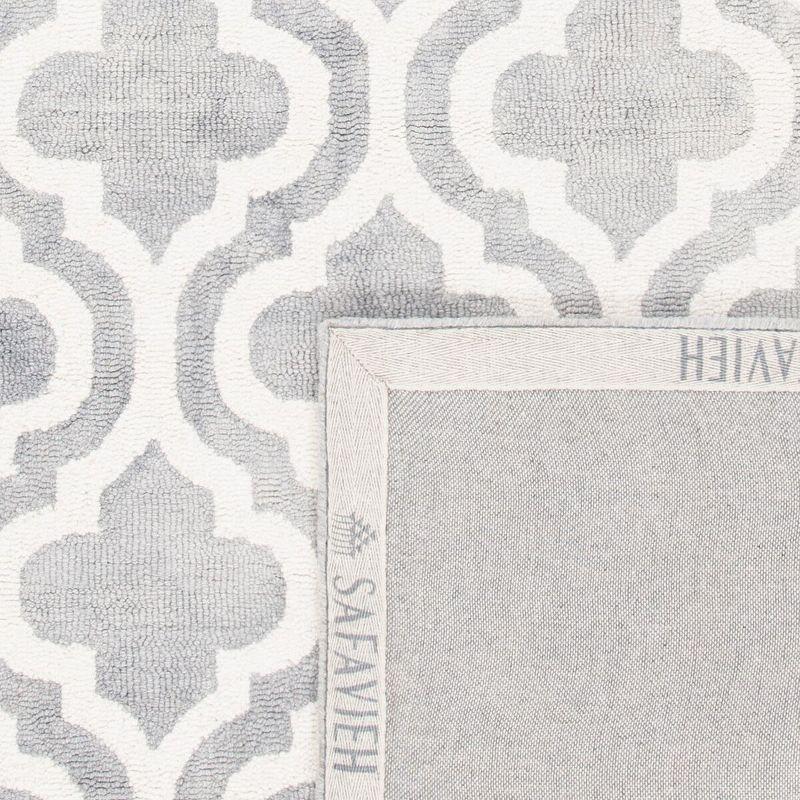 Dip Dye DDY537 Hand Tufted Indoor Area Rug - Grey/Ivory - 9'x12' - Safavieh