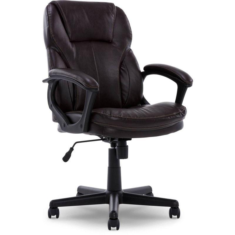 Serta Serta Mitchell Ergonomic Manager's Office Chair, Roasted Chestnut Brown