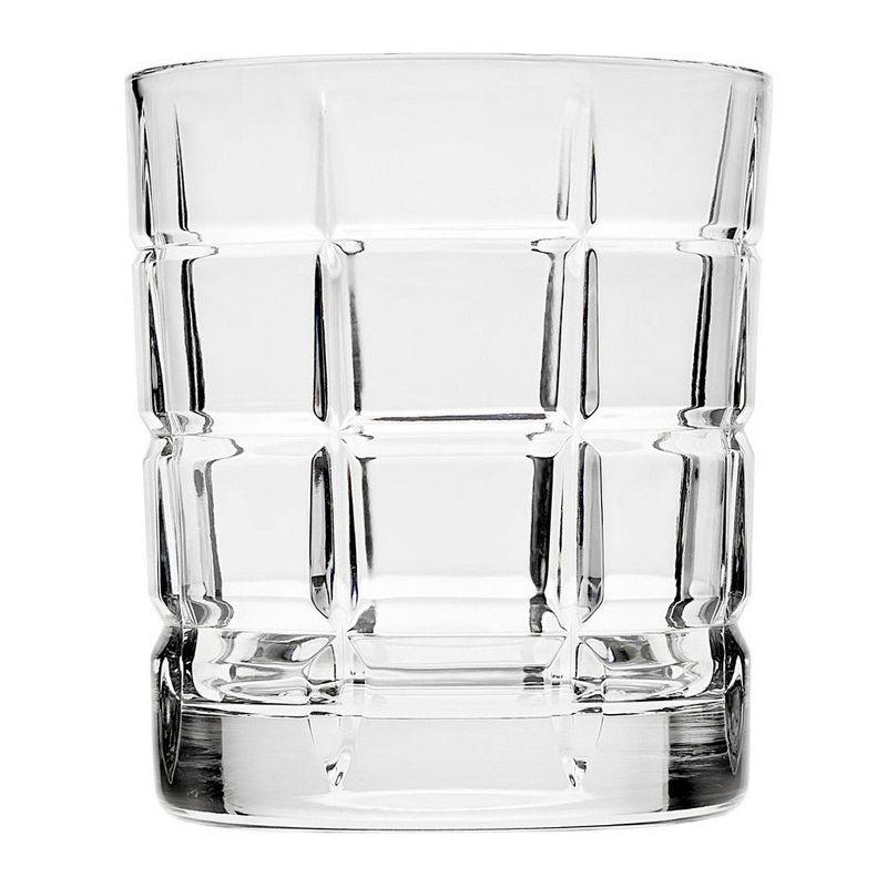 Godinger Silver Art Co Radius Whiskey Glass 10 oz (Set of 4)
