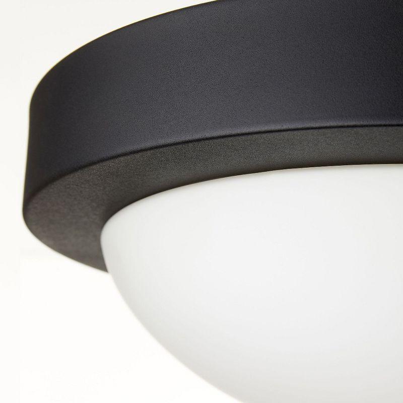 Quorum Lighting Contempo 2 - Light Flush Mount in  Noir