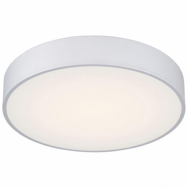 Edgeless Round Acrylic LED Flush Mount Light