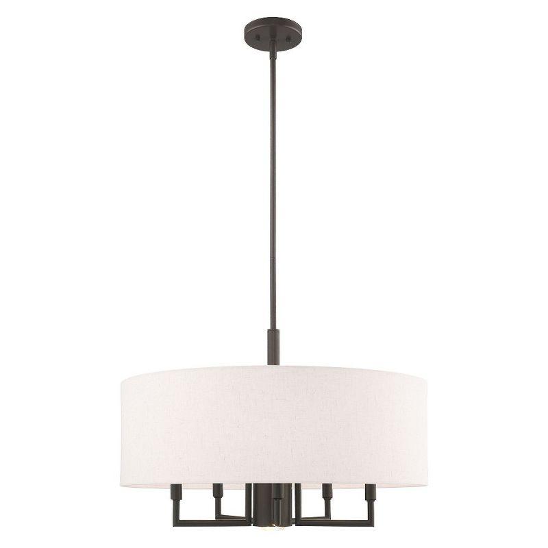 Livex Lighting Meridian 5 - Light Chandelier in  English Bronze