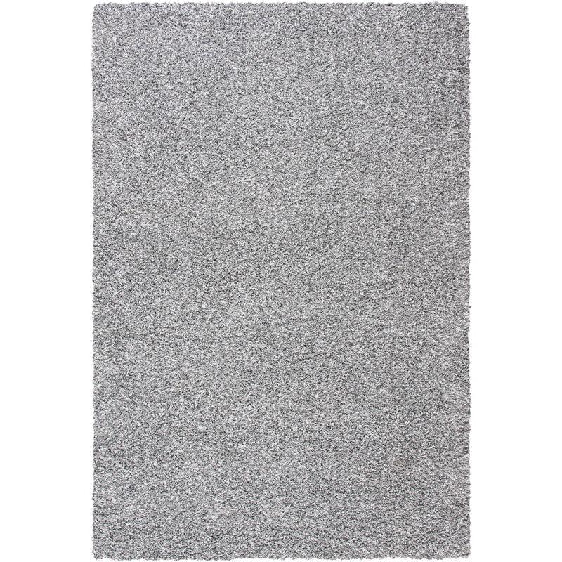 Evolution Shag EVO520 Power Loomed Area Rug - Grey - 5'3"x7'6" - Safavieh.