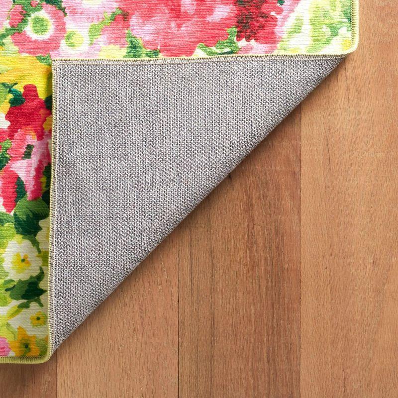 Annie Selke - Dash & Albert Chamomile Cluster Multi Machine Washable Rug, 2x3, Multi