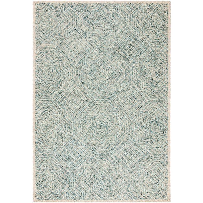 Capri CPR215 Tufted Indoor Accent Rug - Blue/Ivory - 3'x5' - Safavieh