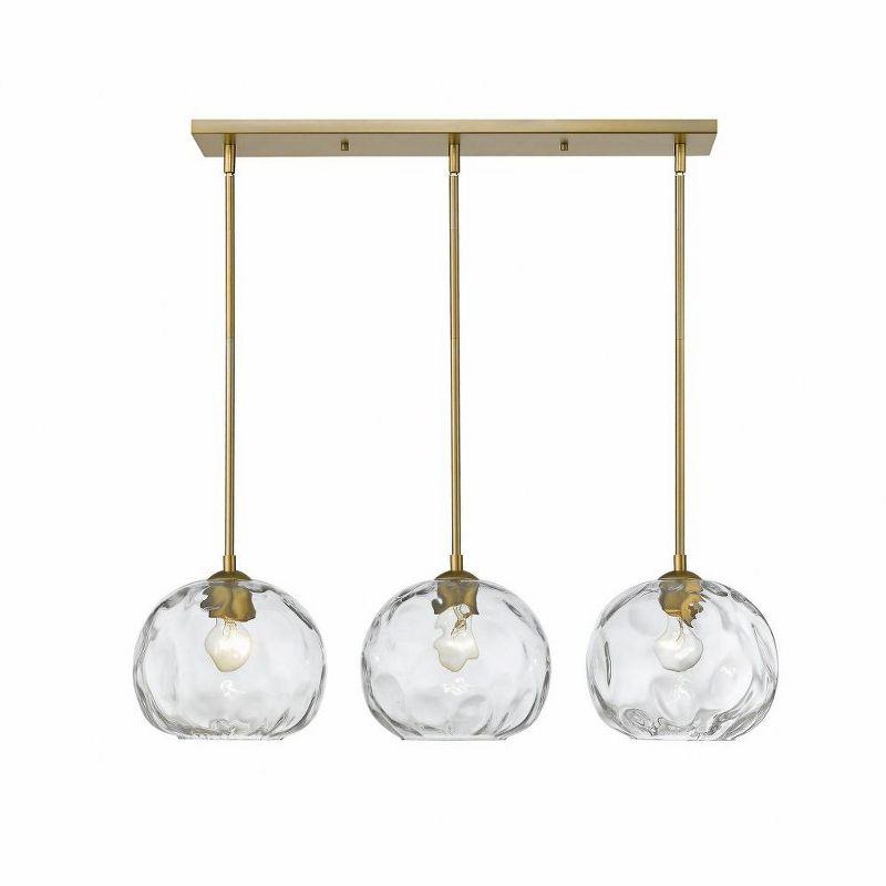 Z-Lite Chloe 3 - Light Island Pendant Light in  Olde Brass